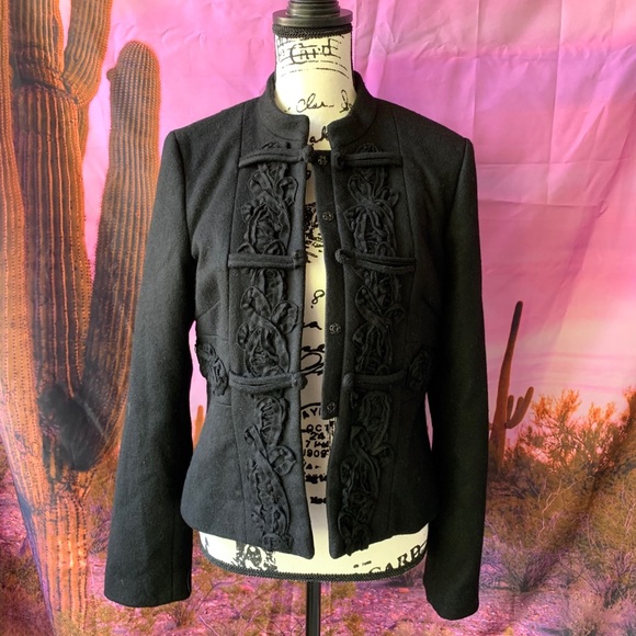 Tibi Wool Blend Military Jacket - Picture 3 of 8